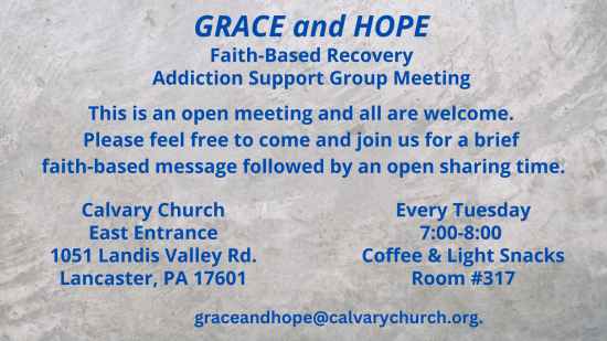 Grace and Hope Recovery Meeting